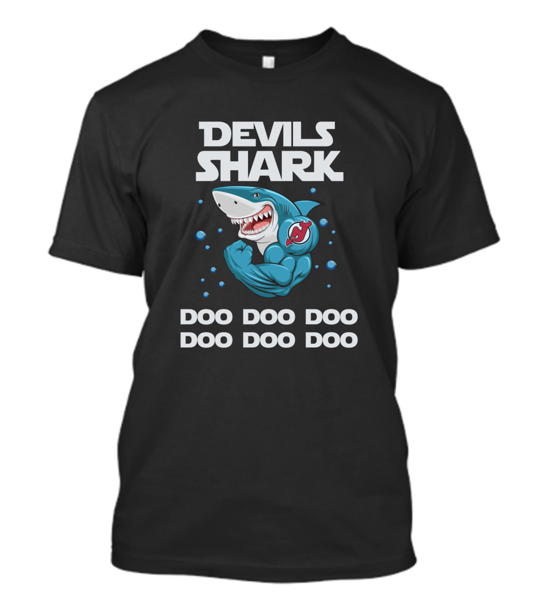 Devils Shark Doo Doo Doo New Jersey Nhl T-Shirt