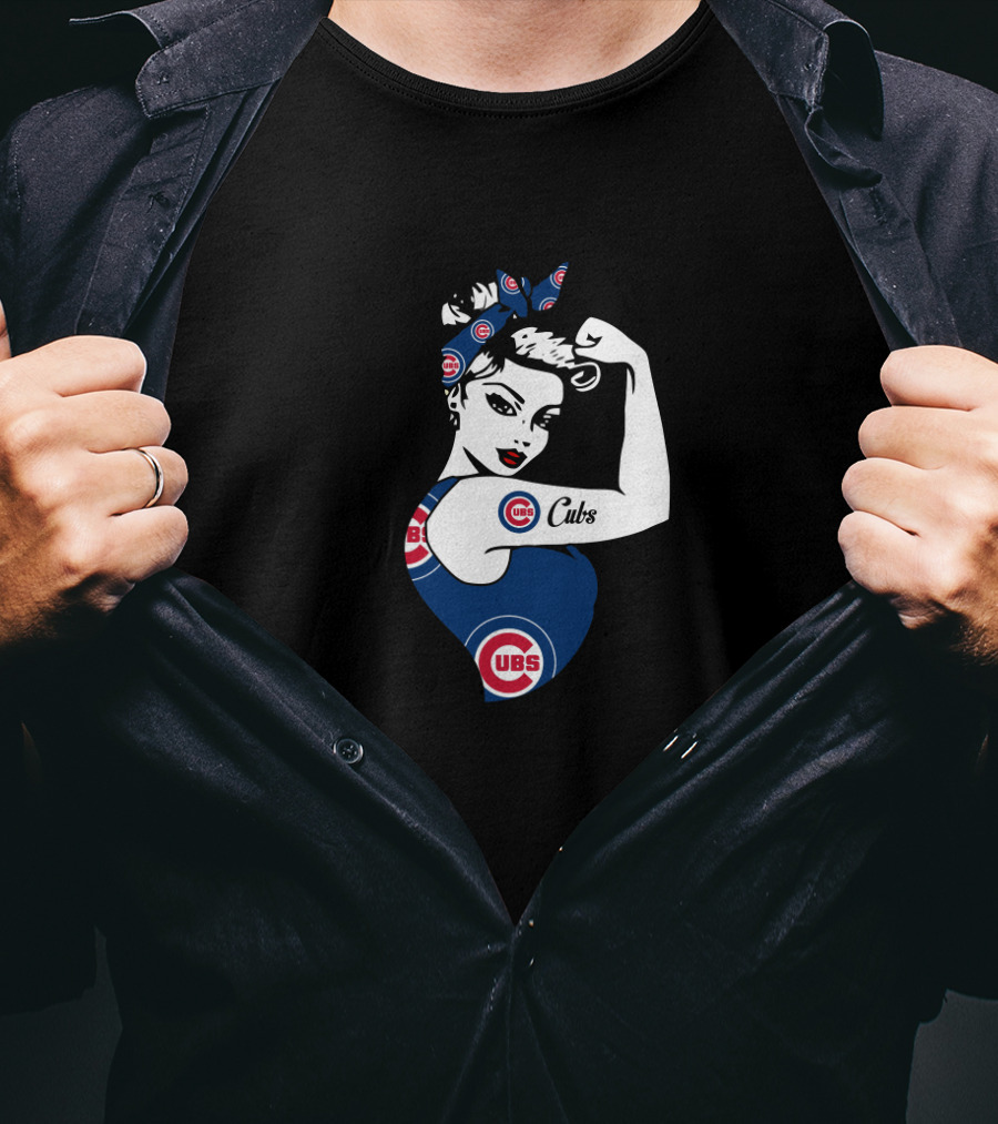 Chicago Cubs Unbreakable Strong Girl T-Shirt