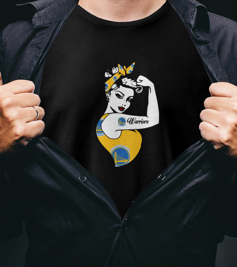 Unbreakable Golden State Warriors Strong Girl Warriors T-Shirt