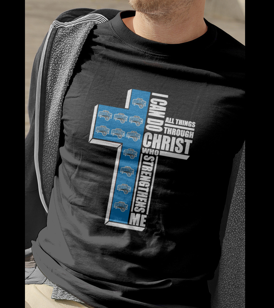 Orlando Magic I Can Do All Things Through Christ Who Strengthens Me T-Shirt