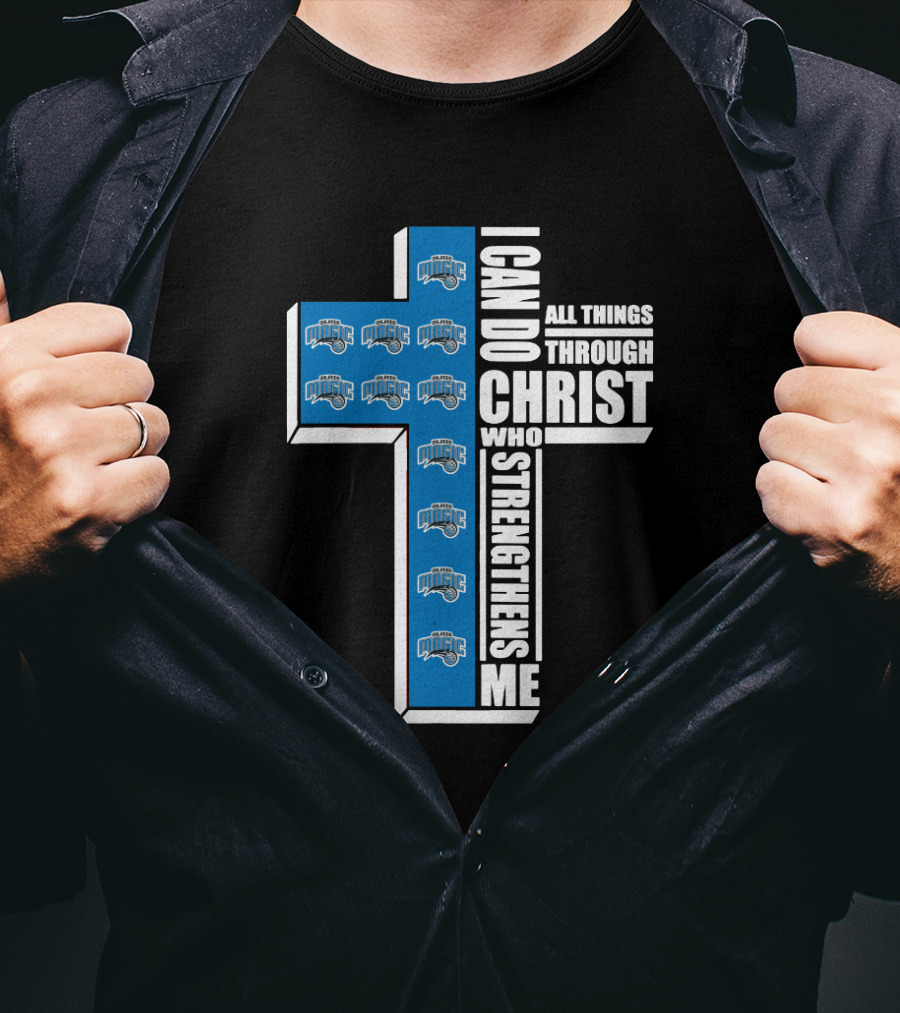Orlando Magic I Can Do All Things Through Christ Who Strengthens Me T-Shirt
