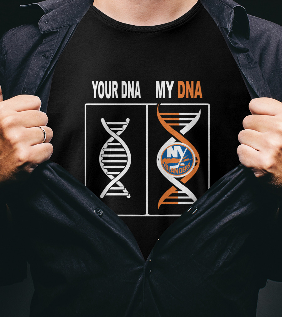 New York Islanders DNA Comparison Your DNA My DNA T-Shirt