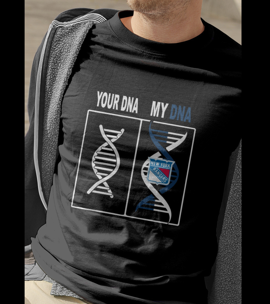 Your DNA My DNA New York Rangers Hockey T-Shirt