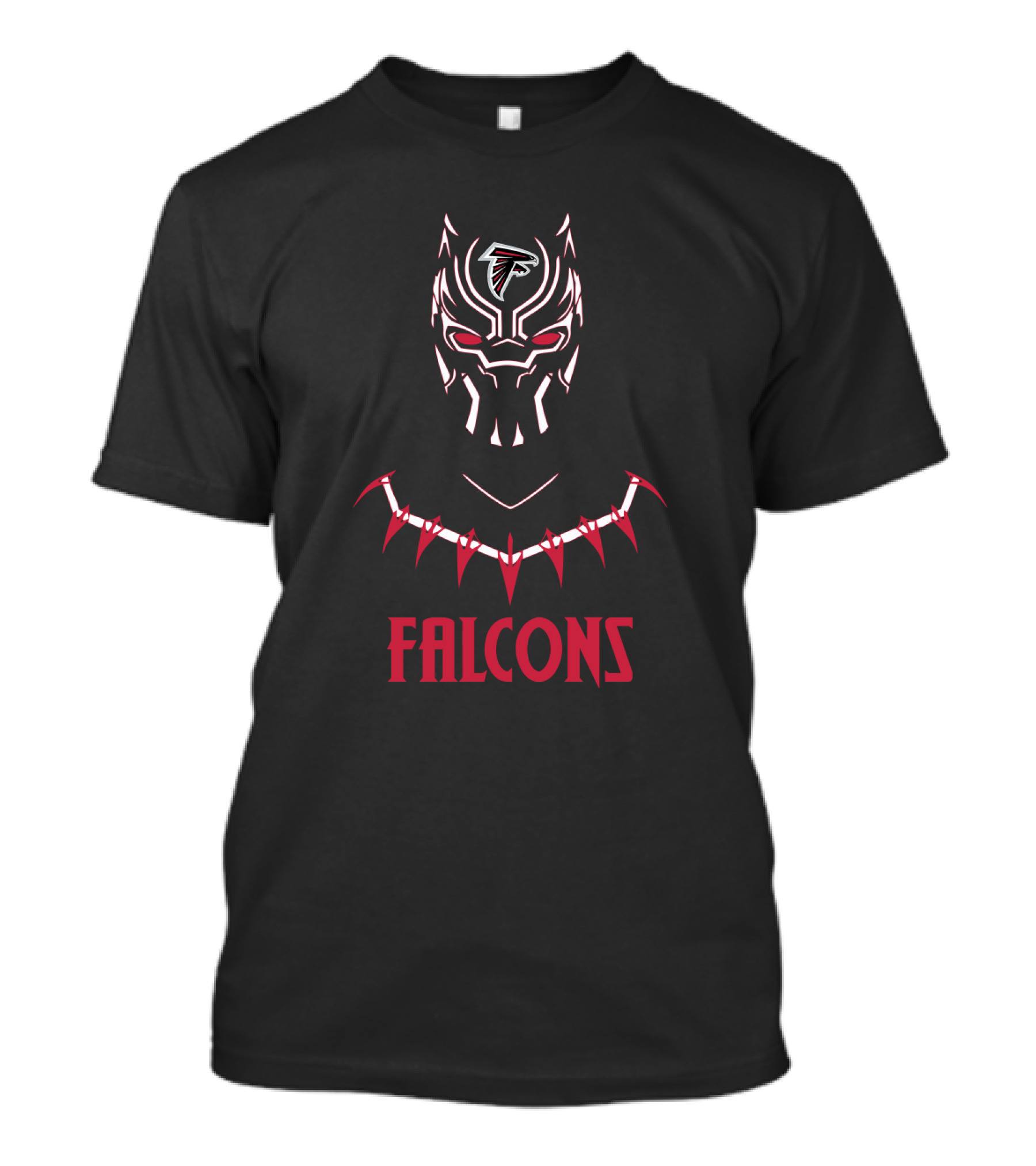 Black Panther Atlanta Falcons Fans Fandom T-Shirt
