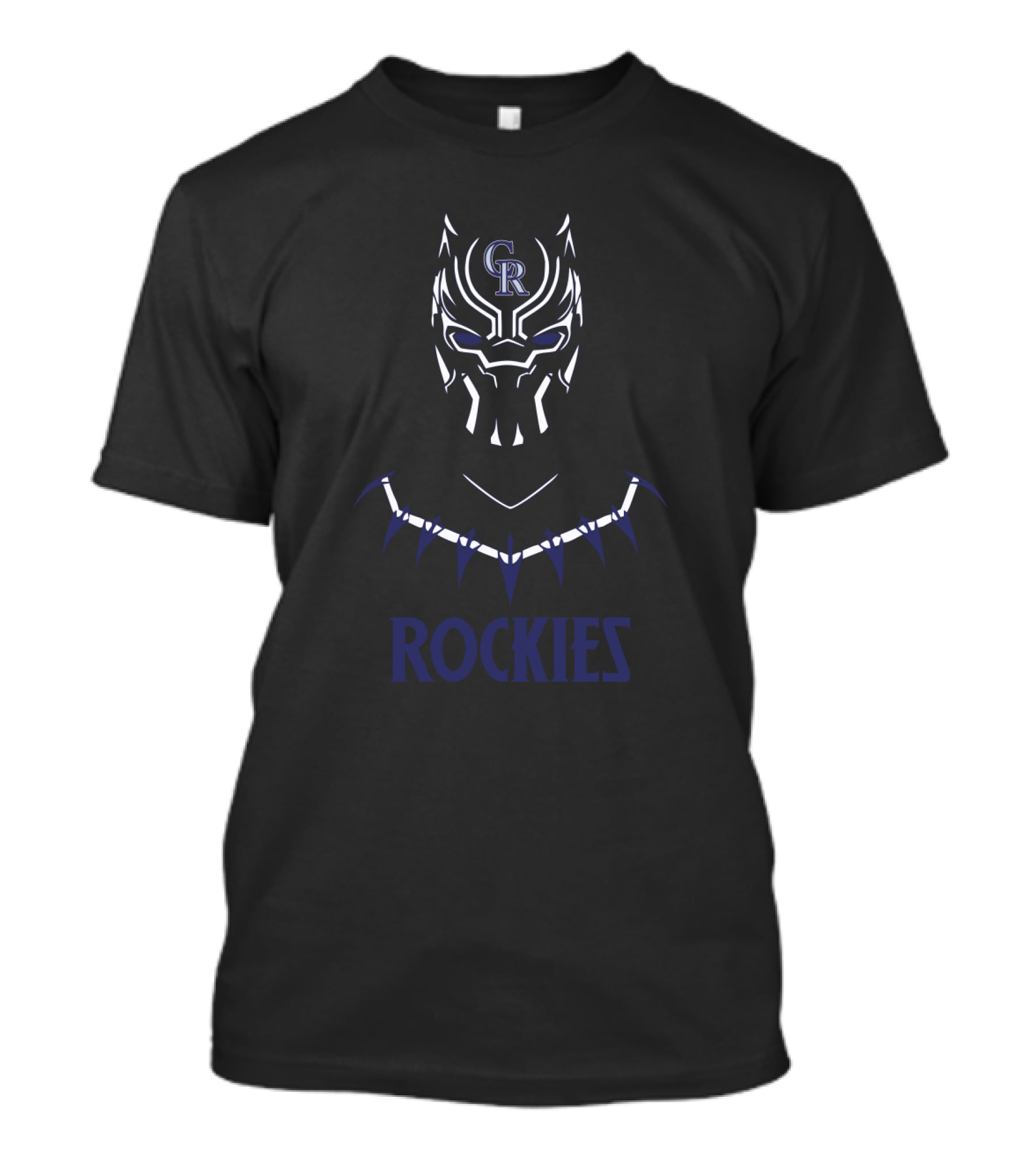 Black Panther Rockies Fans T-Shirt