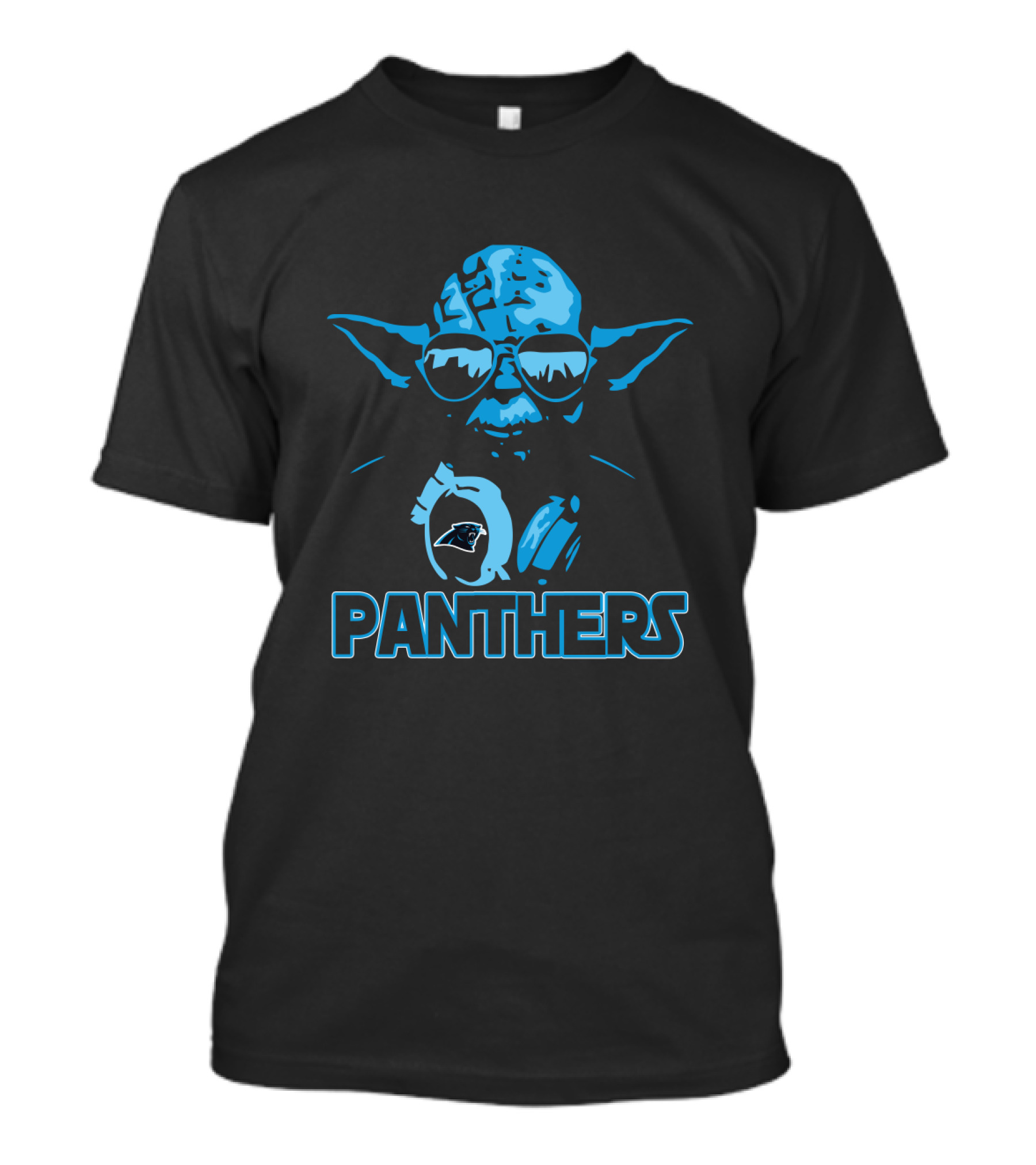 Yoda Star Wars Carolina Panthers Fans Panthers T-Shirt