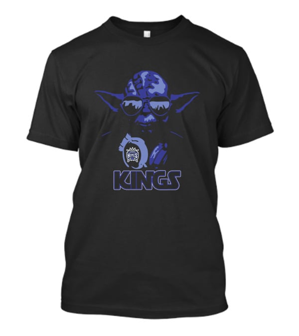 Yoda Star Wars Sacramento Kings Fans Kings T-Shirt