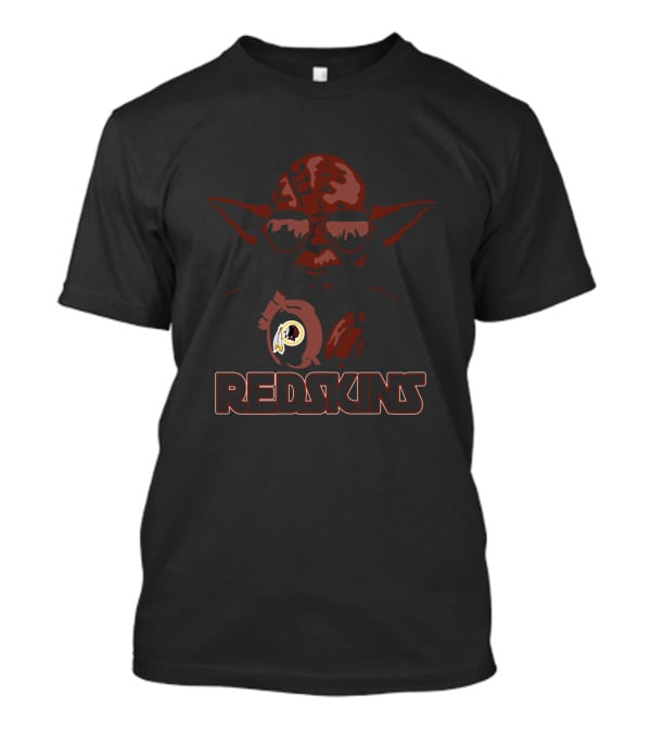 Yoda Star Wars Redskins Fan T-Shirt