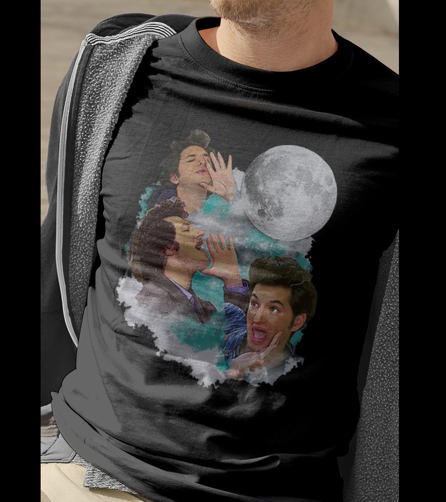 The Wooooorst Jean Ralphio Three Moon Scene Mashup T-Shirt