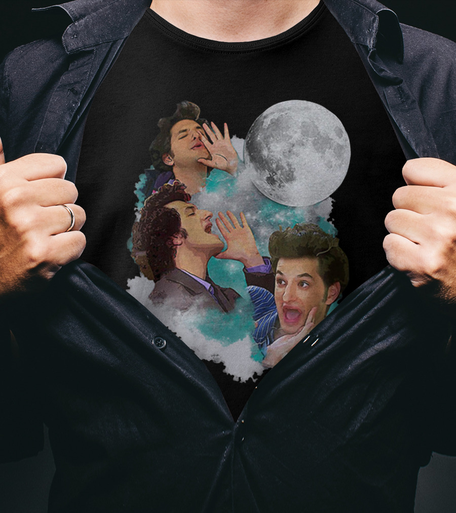 The Wooooorst Jean Ralphio Three Moon Scene Mashup T-Shirt