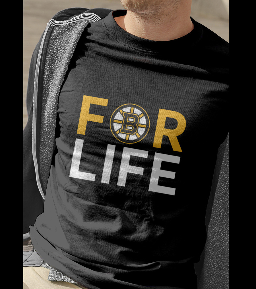 Boston Bruins For Life Enthusiasts T-Shirt