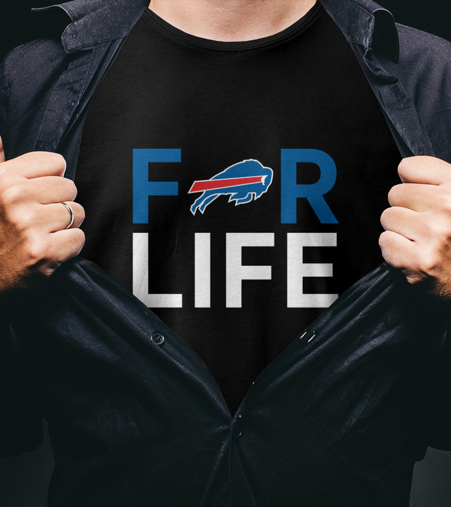 Buffalo Bills Fan Allegiance For Life T-Shirt