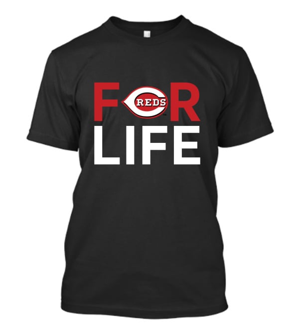 Cincinnati Reds Logo For Life Fan Commitment T-Shirt
