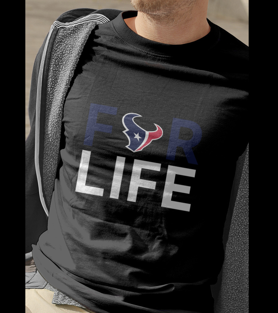 Houston Texans Fan Commitment For Life T-Shirt