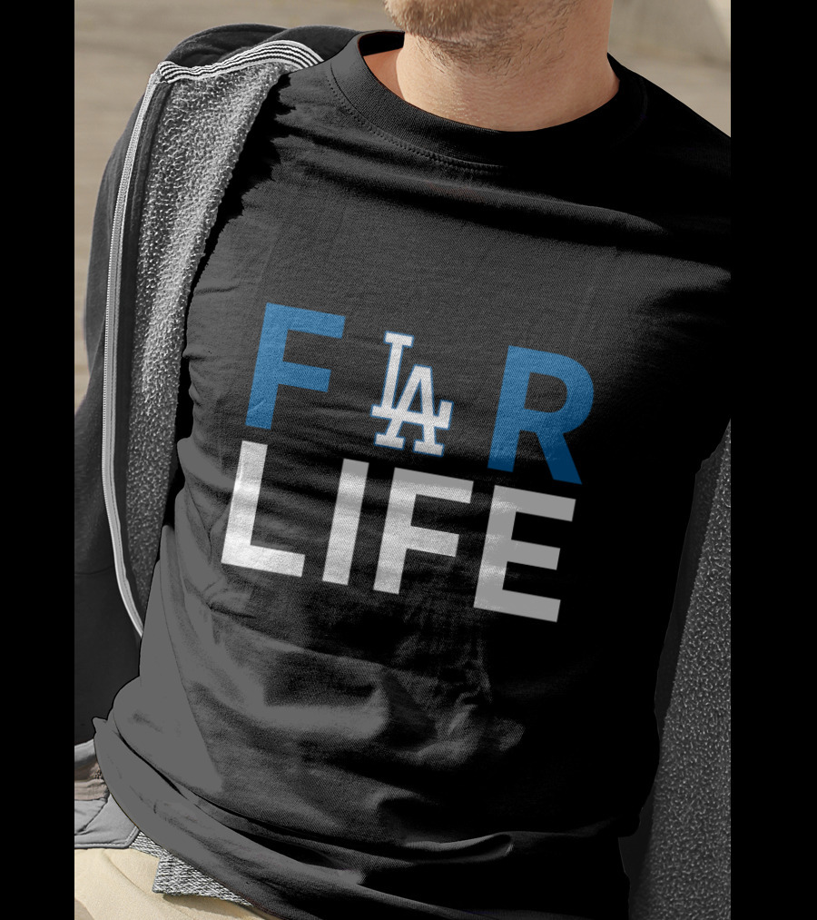 For Life La Dodgers Fans T-Shirt