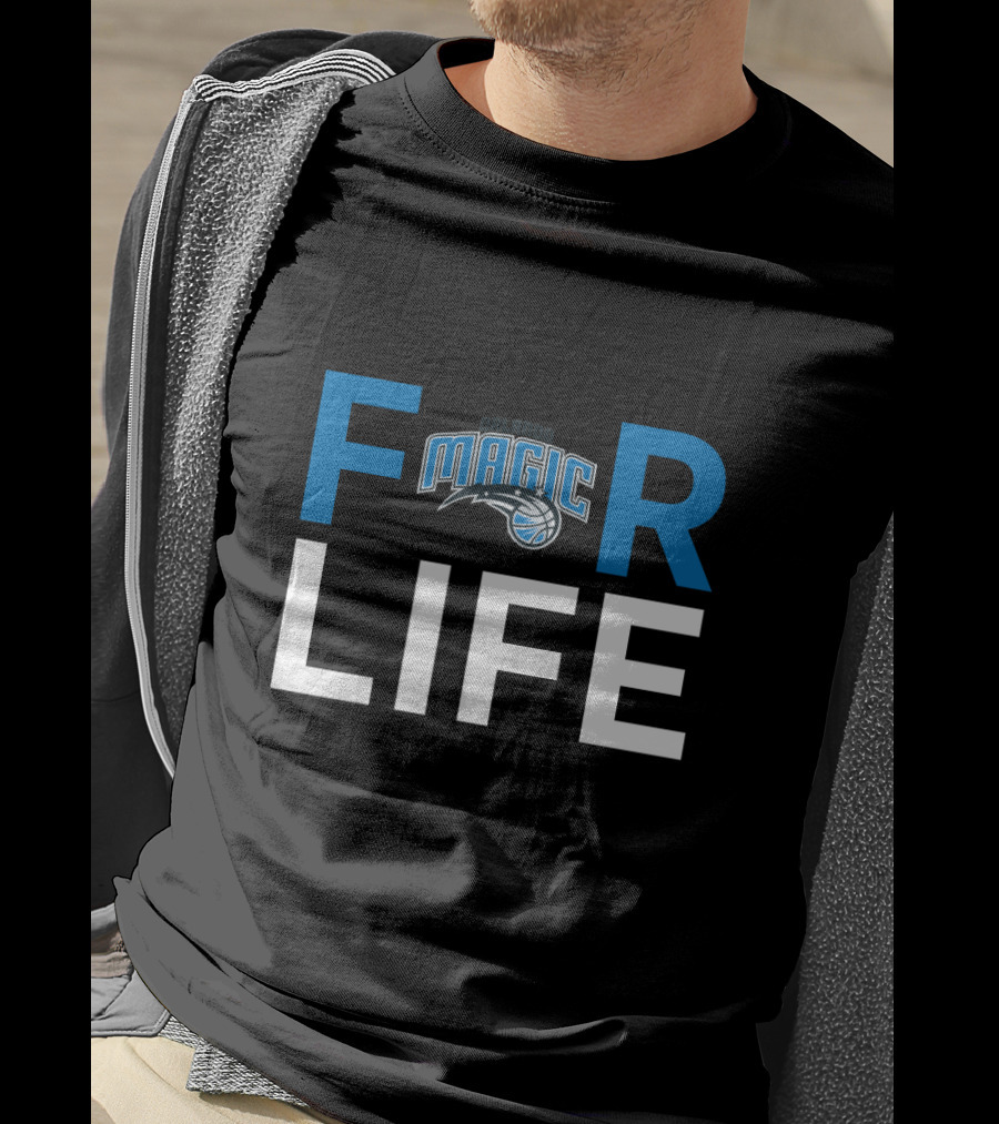 For Life Orlando Magic Basketball Fans T-Shirt
