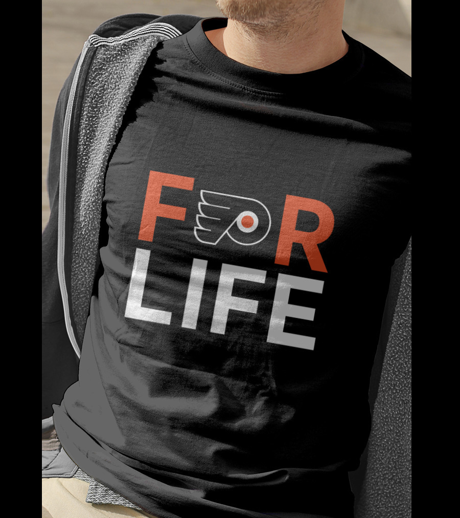 Philadelphia Flyers For Life Fan Loyalty T-Shirt