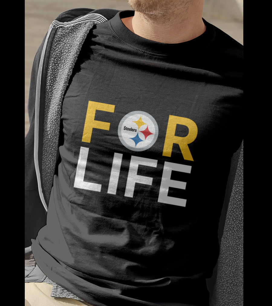 Steelers For Life Pittsburgh Fans Essentials T-Shirt