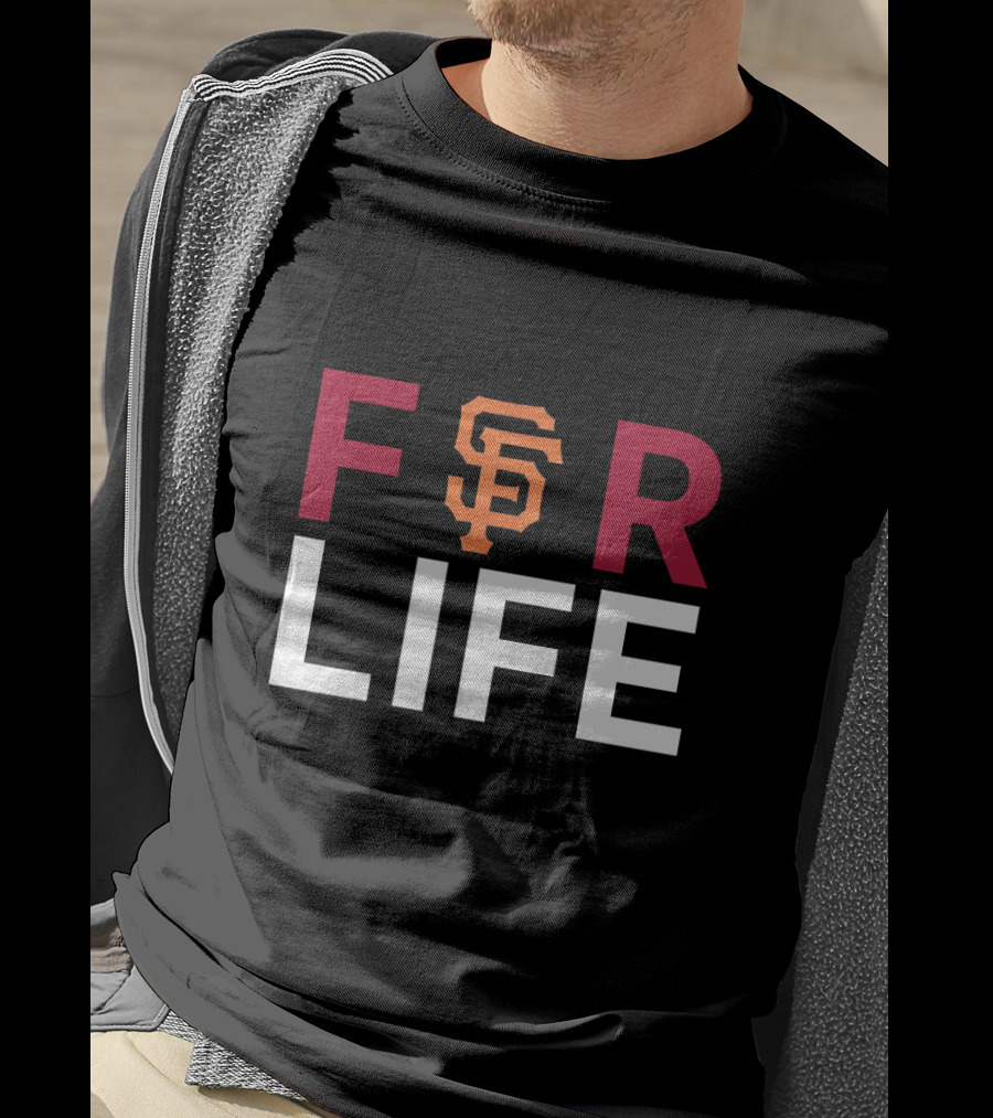 San Francisco Giants Logo For Life Fans T-Shirt