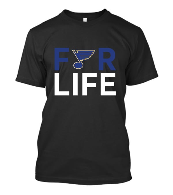 St. Louis Blues Logo For Life Fan Pride T-Shirt