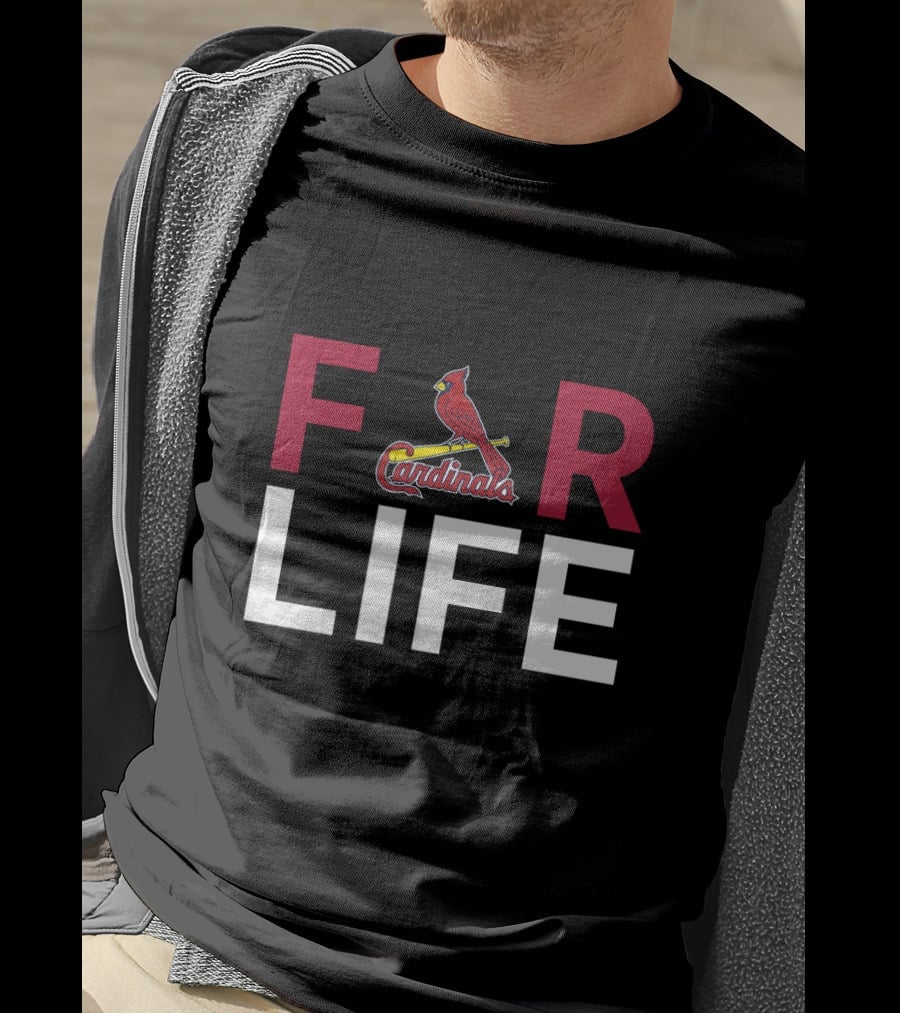 For Life St. Louis Cardinals Fan Pride T-Shirt