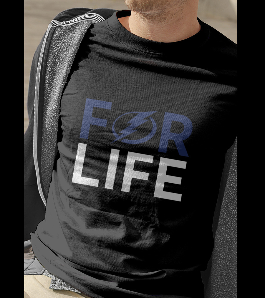 For Life Tampa Bay Lightning Fans T-Shirt