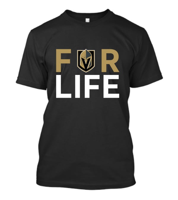 Vegas Golden Knights For Life Fan Spirit T-Shirt