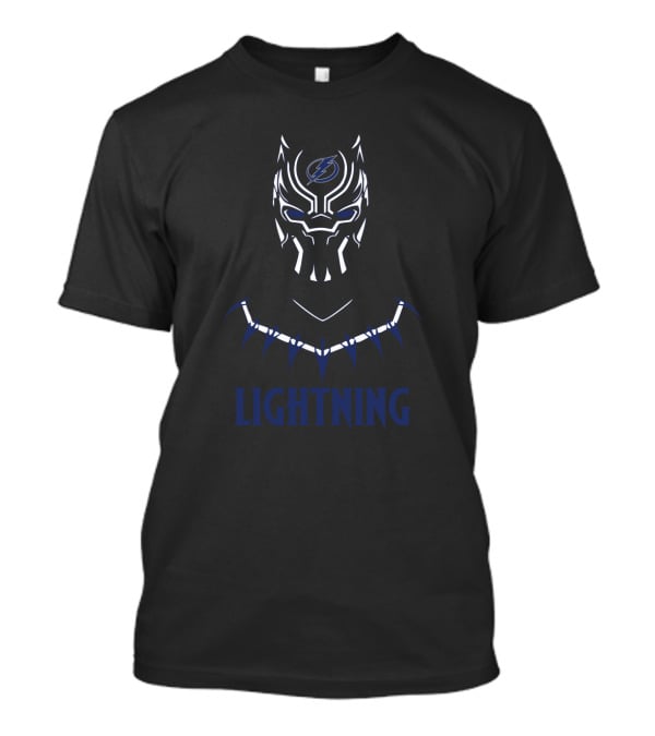 Black Panther Tampa Bay Lightning Enthusiasts T-Shirt