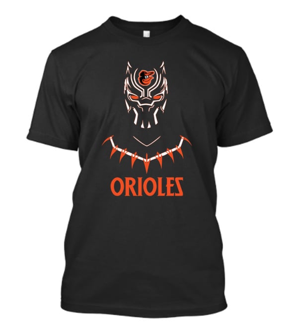 Baltimore Orioles Black Panther Mashup T-Shirt