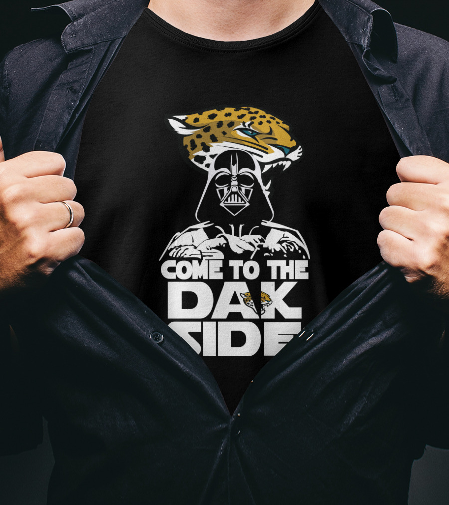 Come To The Dark Side Darth Vader Jacksonville Jaguars Fans T-Shirt