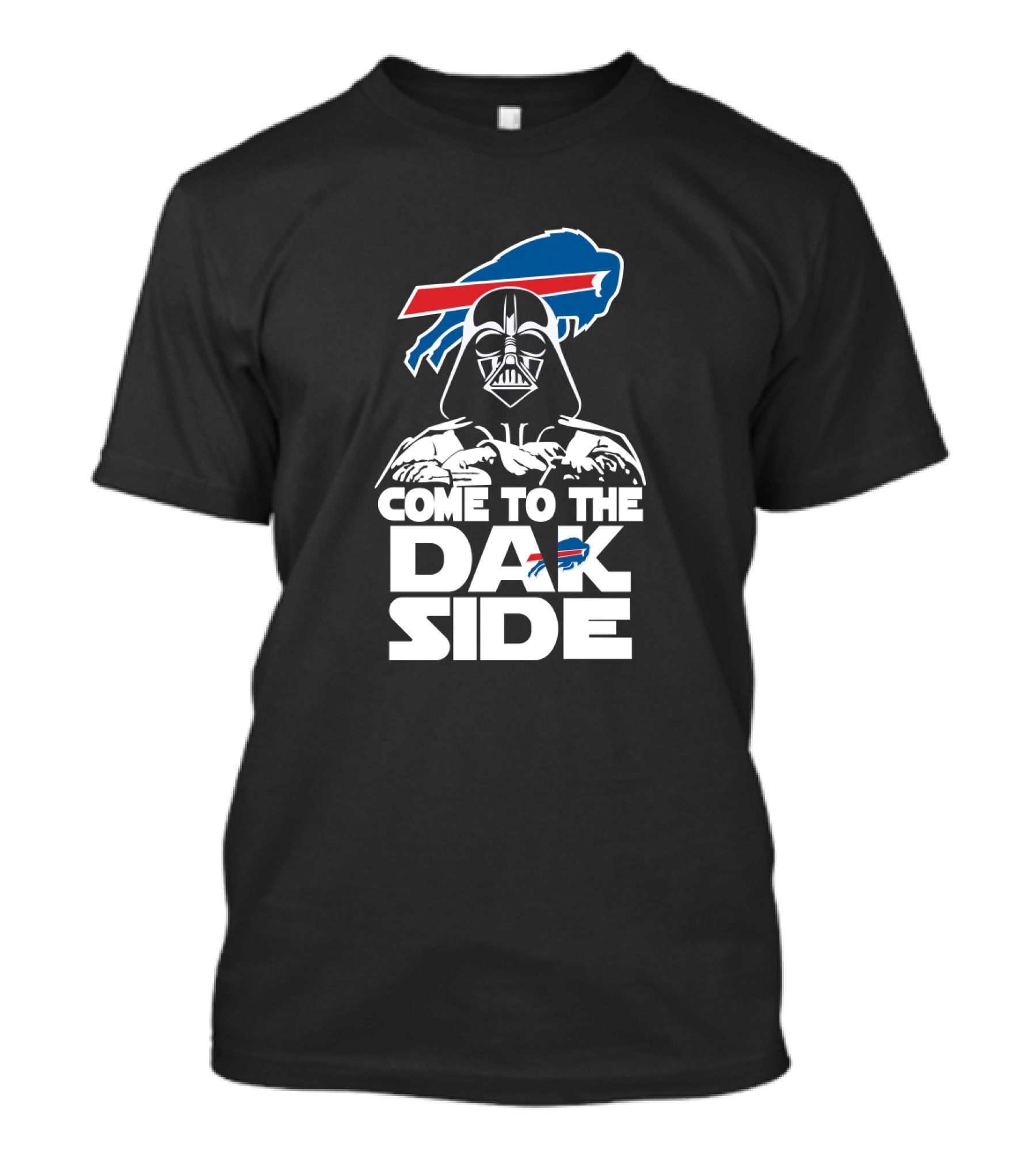 Come To The Dak Side Darth Vader Buffalo Bills Fans T-Shirt