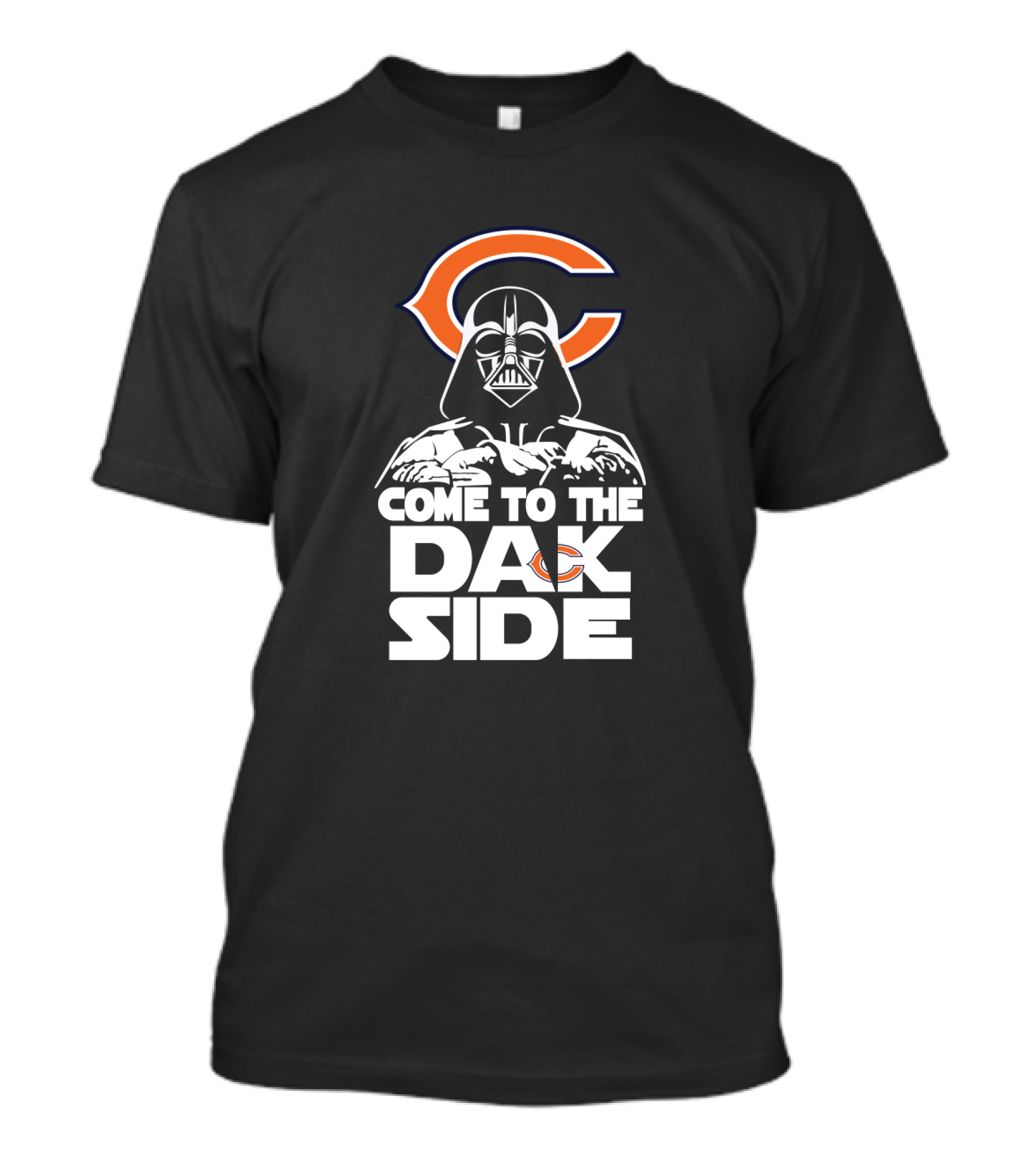 Come To The Dark Side Chicago Bears Darth Vader Fans T-Shirt