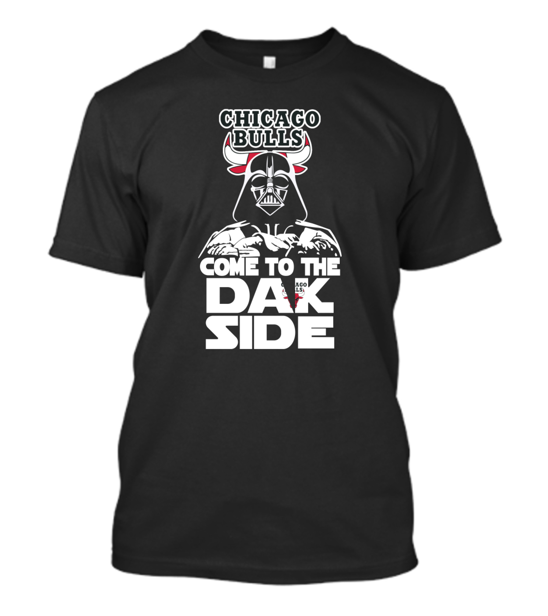 Chicago Bulls Darth Vader Come To The Dark Side T-Shirt