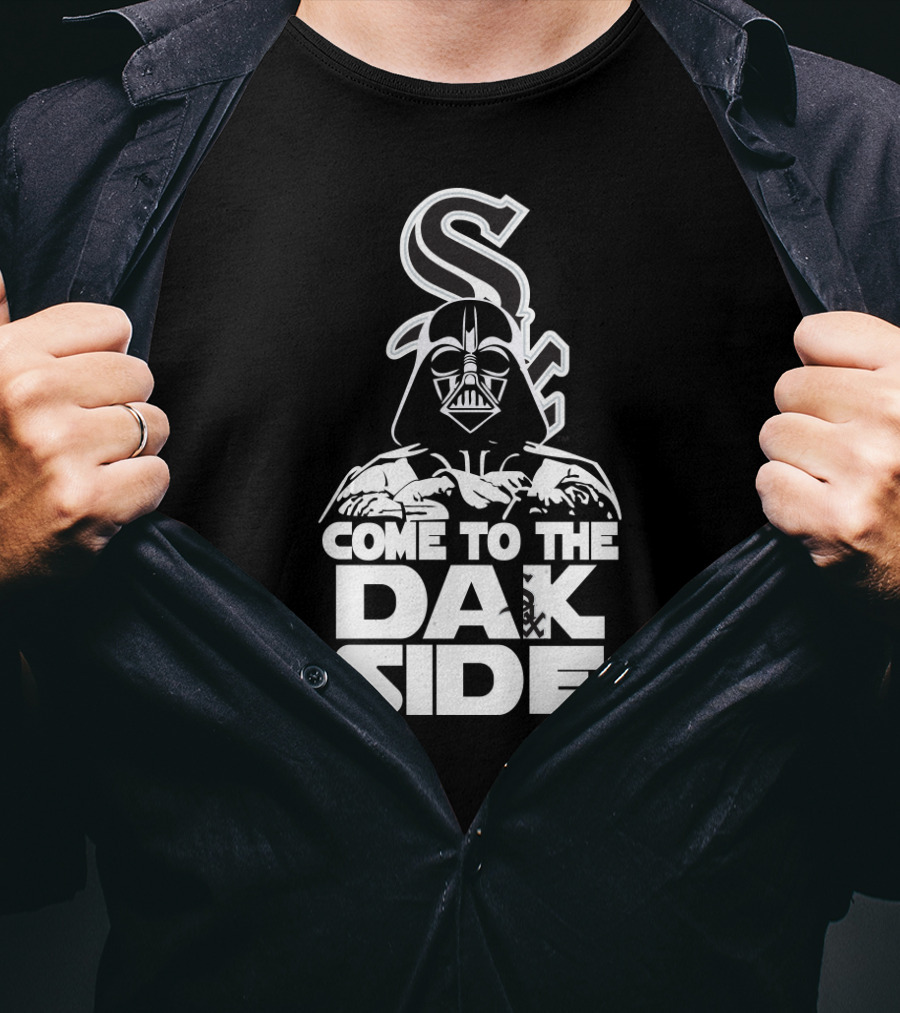 Come To The Dark Side Darth Vader Chicago White Sox T-Shirt