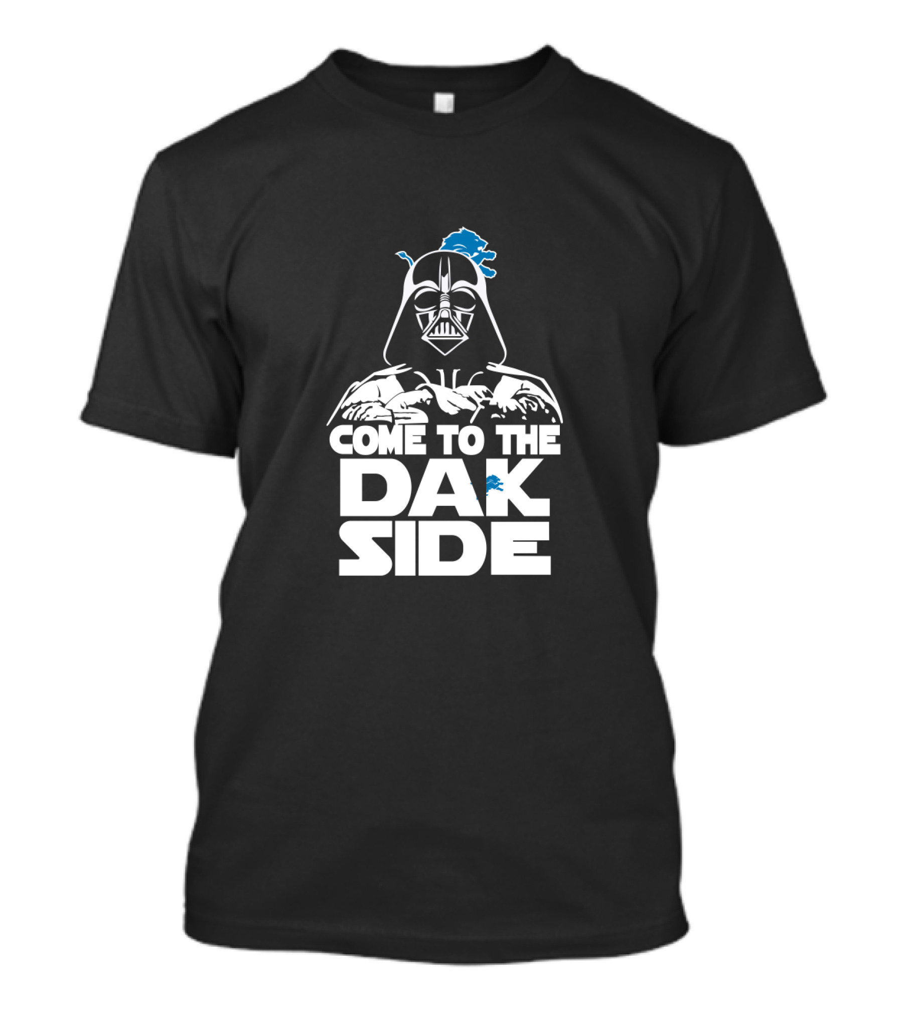 Come To The Dak Side Detroit Lions Fans T-Shirt
