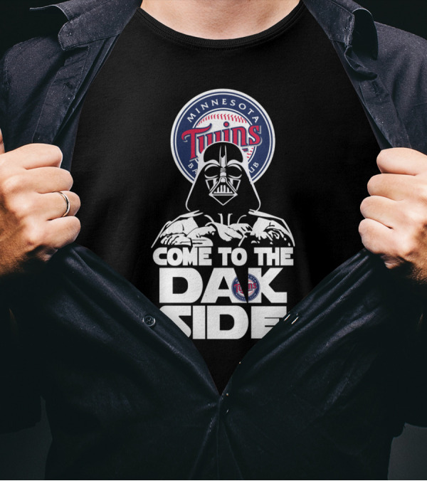 Come To The Dark Side Darth Vader Minnesota Twins Baseball T-Shirt