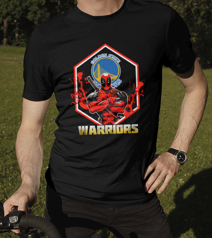 Deadpool Golden State Warriors Fans Warriors T-Shirt