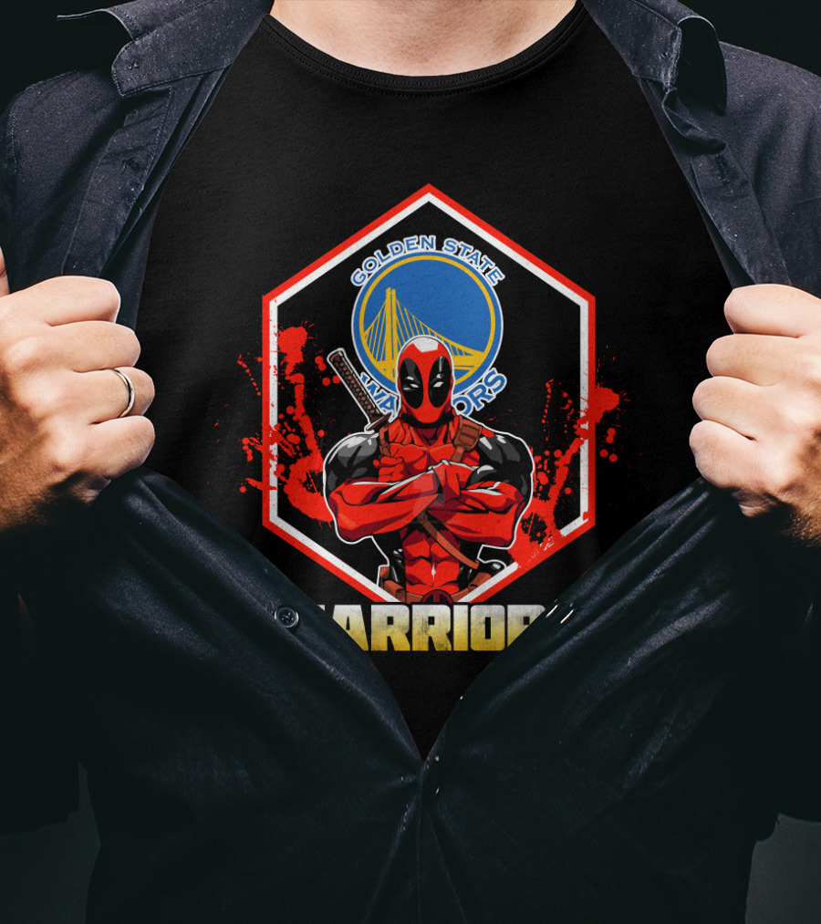 Deadpool Golden State Warriors Fans Warriors T-Shirt