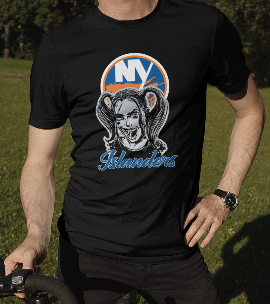 Ny Islanders Harley Quinn Mashup T-Shirt