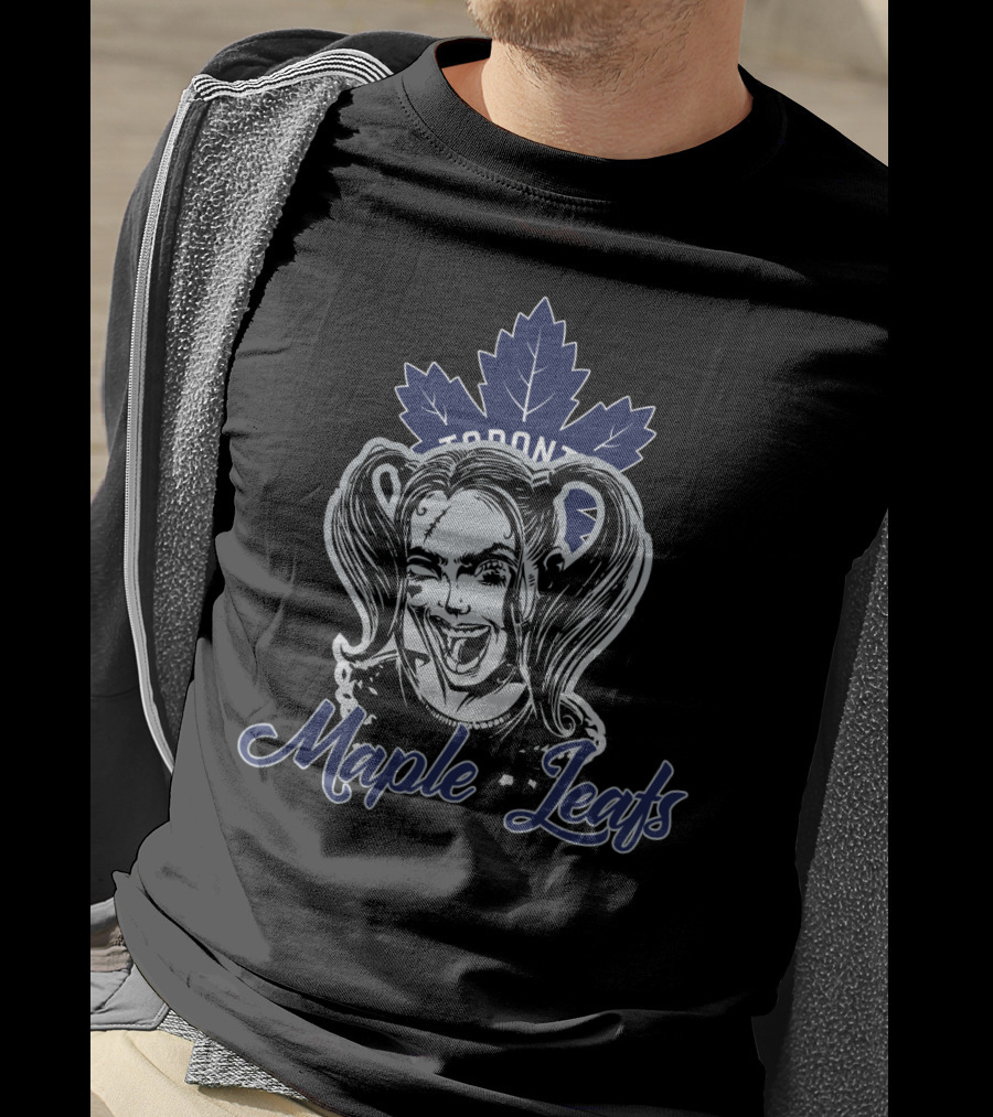Toronto Maple Leafs Harley Quinn Fans T-Shirt