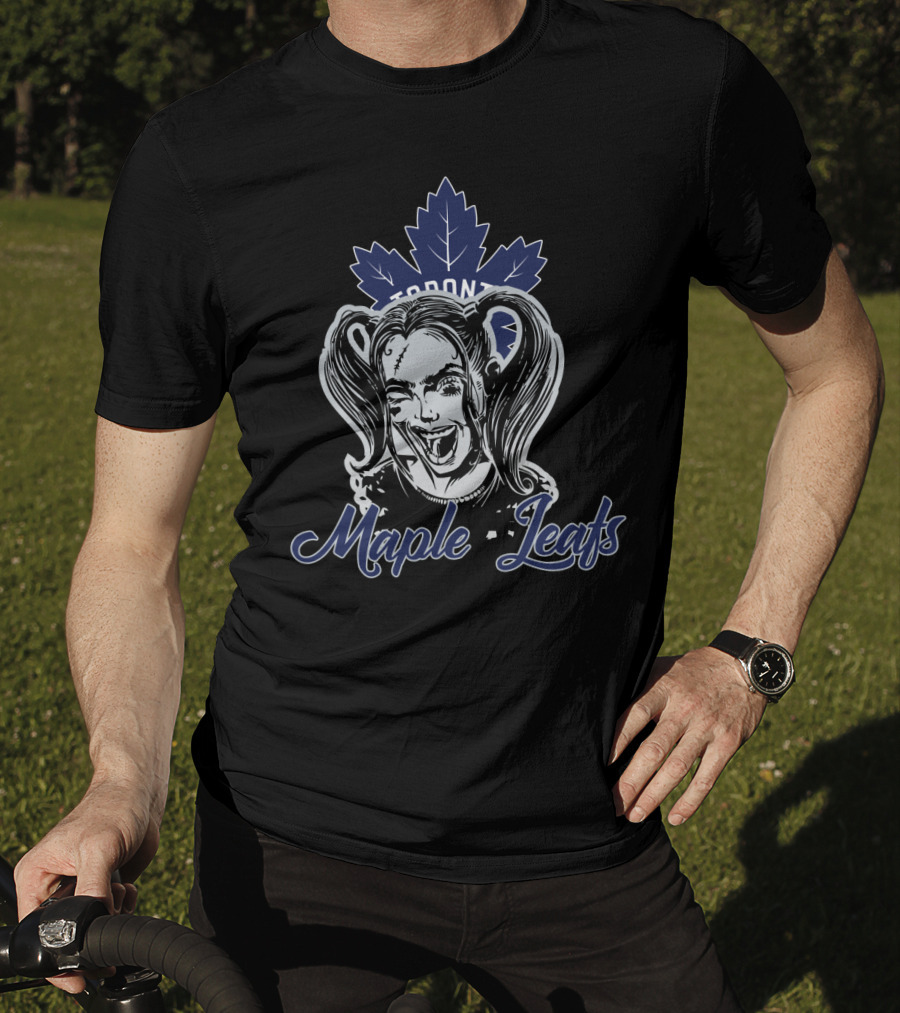 Toronto Maple Leafs Harley Quinn Fans T-Shirt
