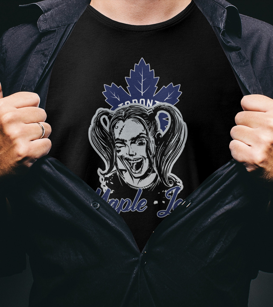 Toronto Maple Leafs Harley Quinn Fans T-Shirt