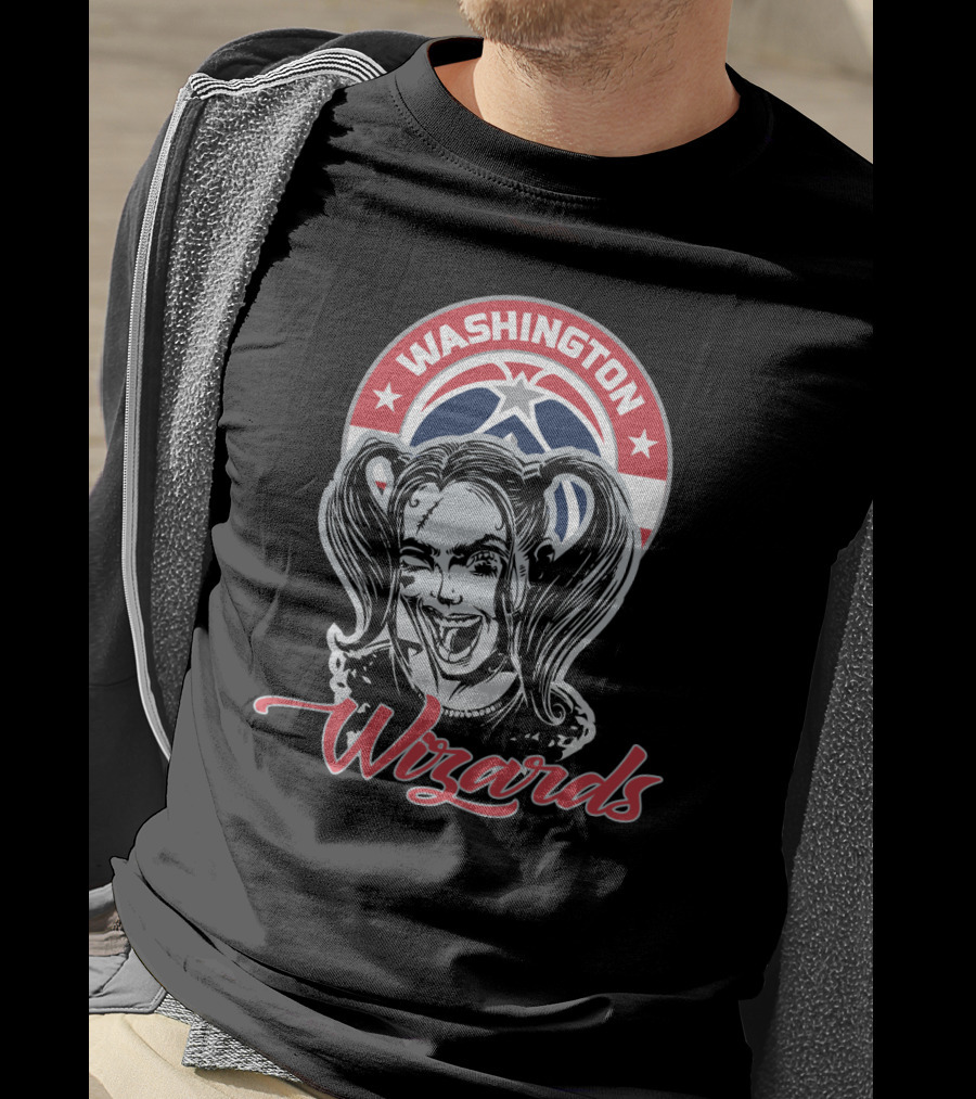Washington Wizards Harley Quinn Fan T-Shirt