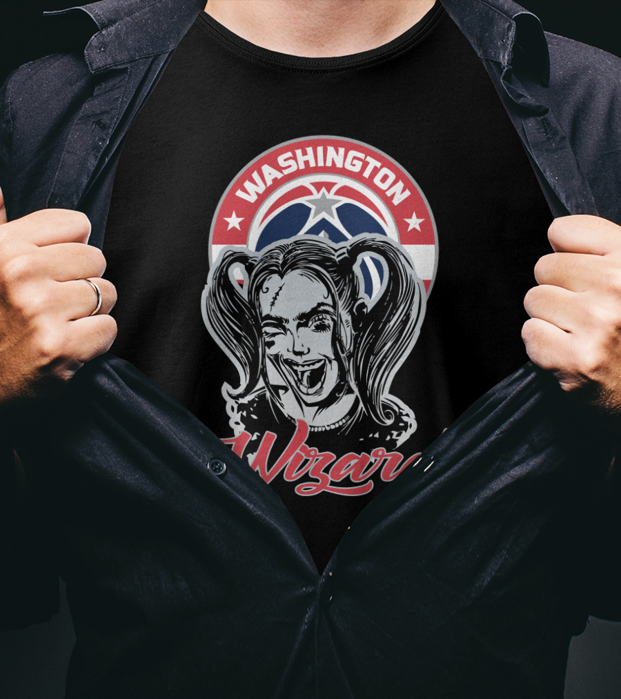 Washington Wizards Harley Quinn Fan T-Shirt