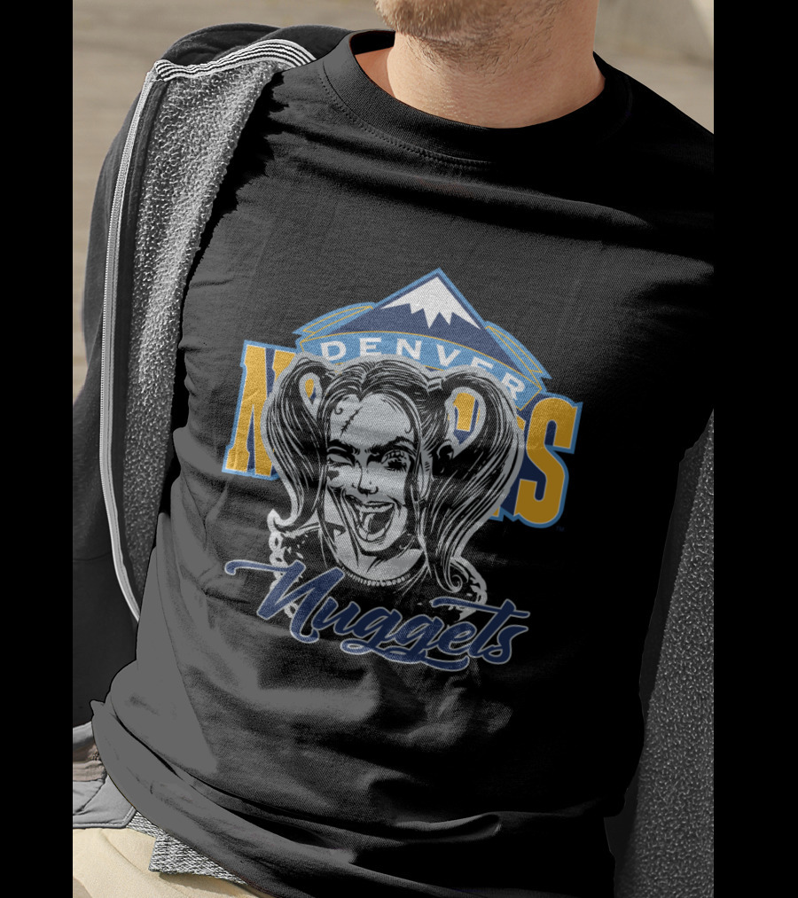 Harley Quinn Denver Nuggets Fans Nuggets T-Shirt