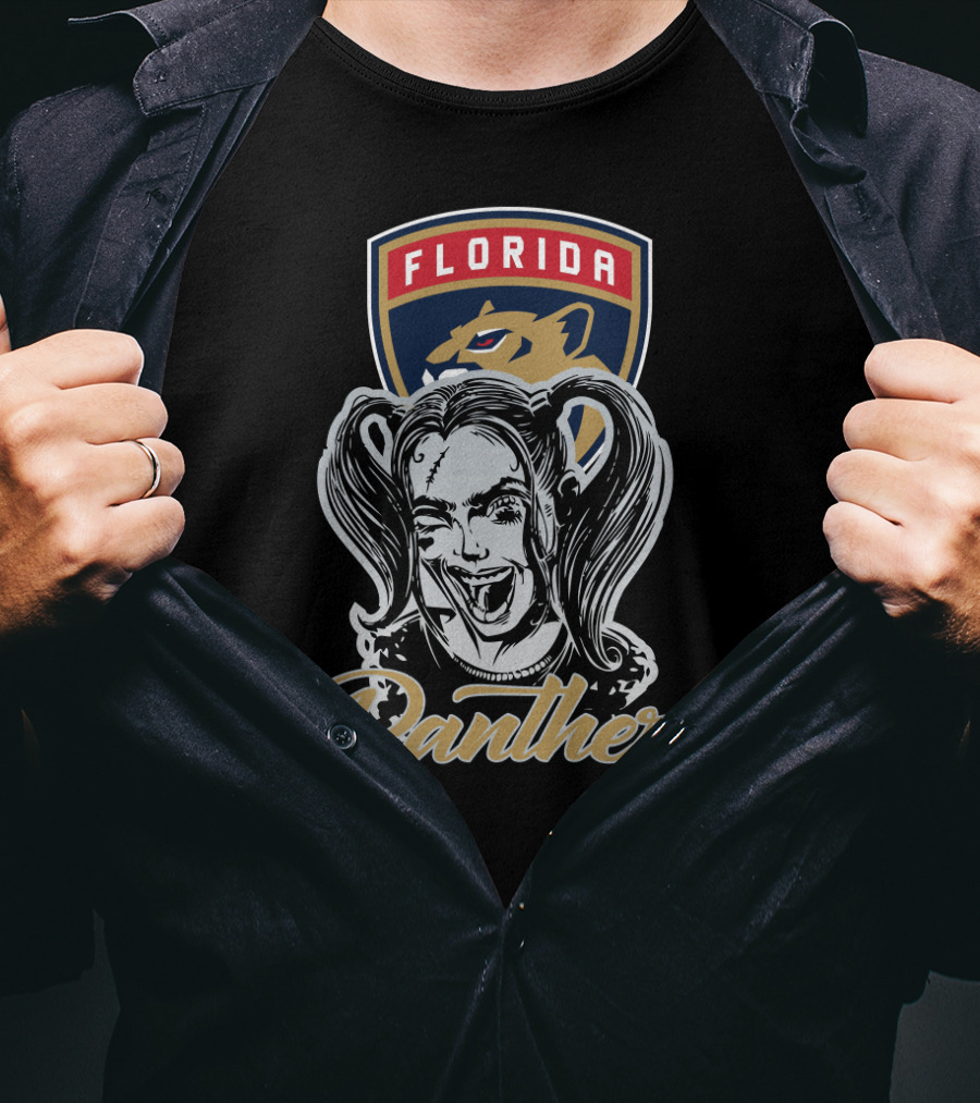 Florida Panthers Harley Quinn Fans T-Shirt