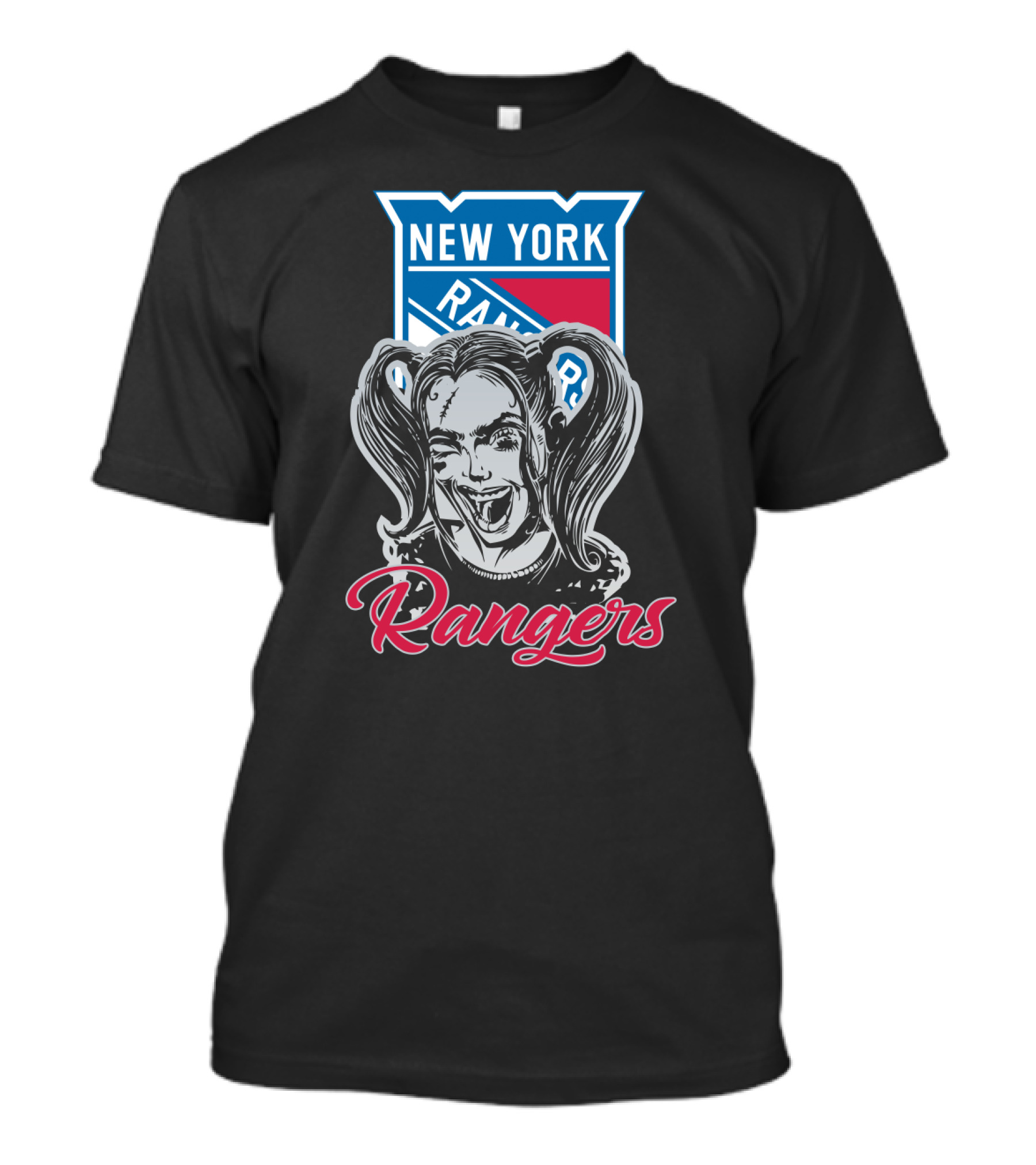New York Rangers Harley Quinn Fans T-Shirt