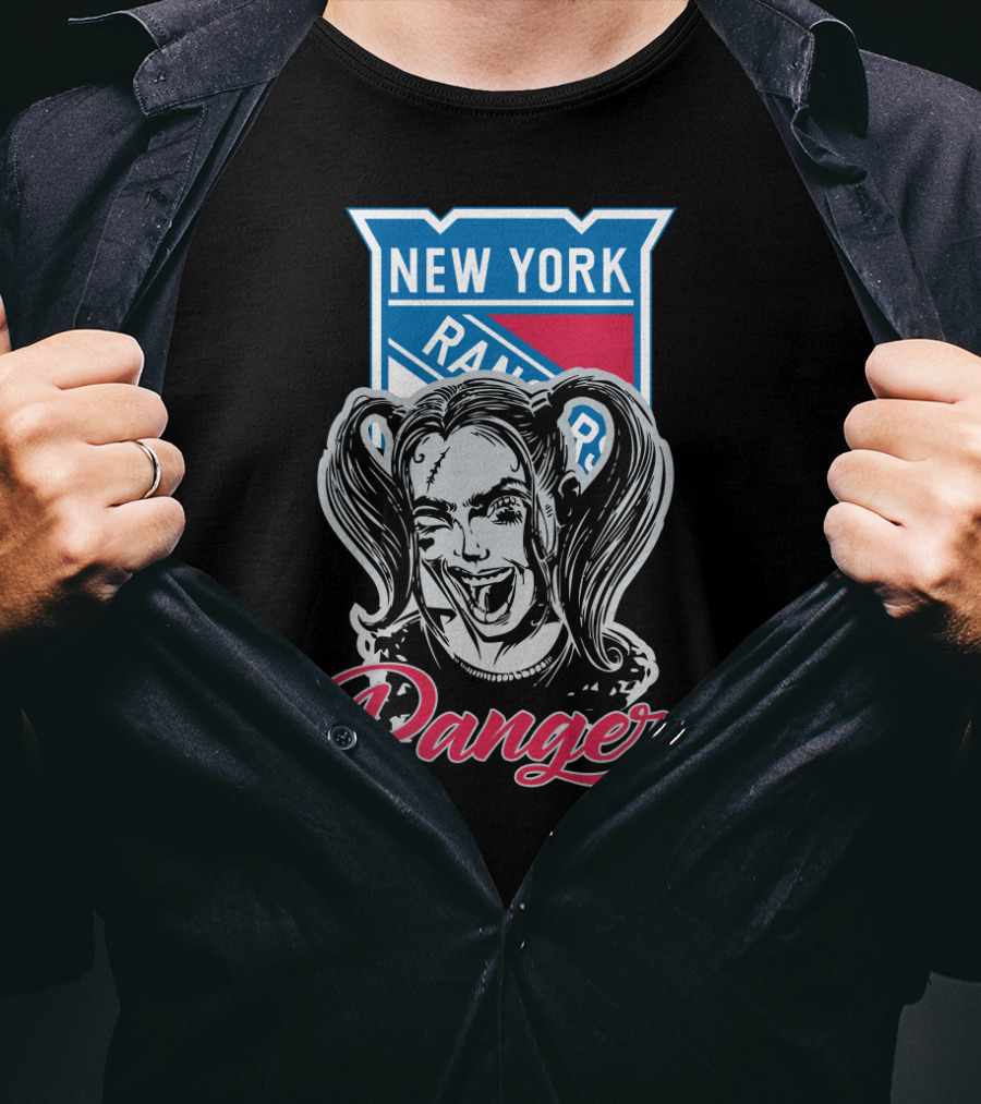 New York Rangers Harley Quinn Fans T-Shirt
