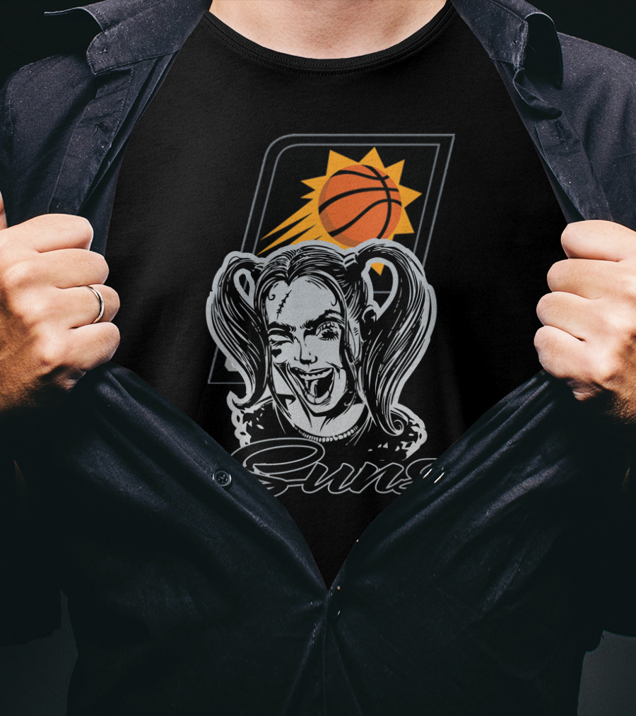 Harley Quinn Phoenix Suns Basketball Fans T-Shirt