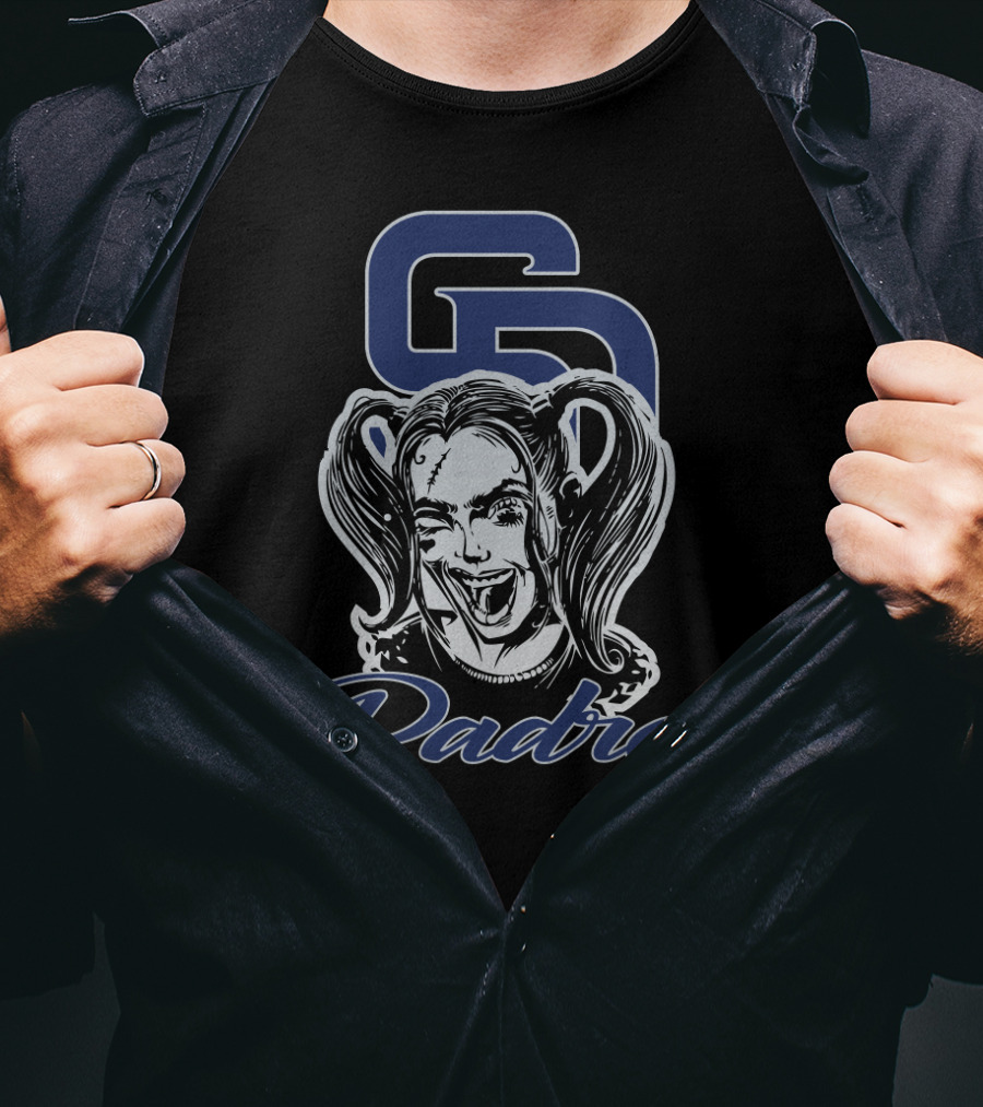 Gs Padres Harley Quinn San Diego Fans T-Shirt
